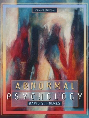Tapa de Abnormal Psychology (4th Edition)