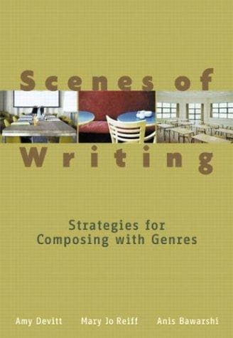 Tapa de Scenes of Writing