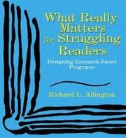 Tapa de What Really Matters for Struggling Readers