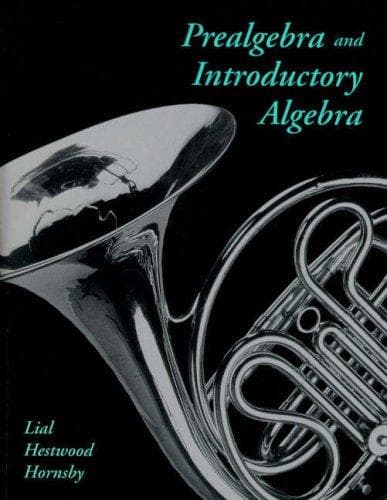 Tapa de Prealgebra and introductory algebra