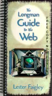 Tapa de Longman Guide to the Web, The