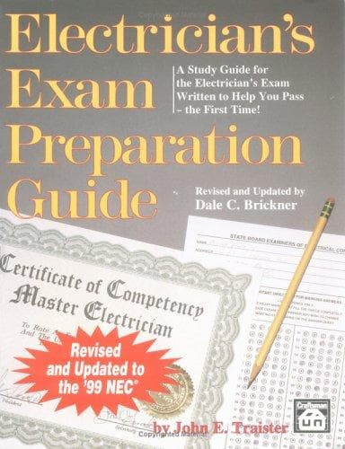 Tapa de Electrician's exam preparation guide