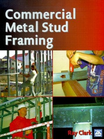Tapa de Commercial metal stud framing