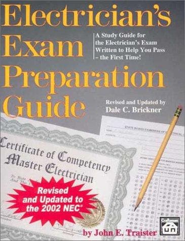Tapa de Electrician's Exam Preparation Guide