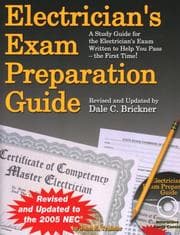 Tapa de Electrician's exam preparation guide