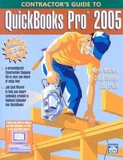 Tapa de Contractor's Guide to QuickBooks Pro 2005