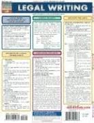 Tapa de Legal Writing Laminate Reference Chart (Quickstudy: Law)