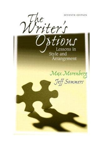 Tapa de The Writer's Options
