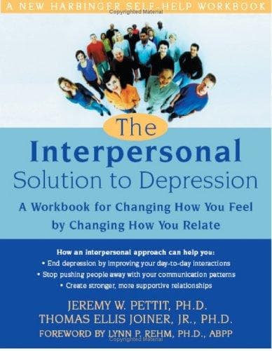 Tapa de The Interpersonal Solution to Depression