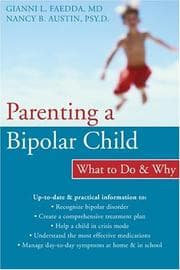 Tapa de Parenting a bipolar child