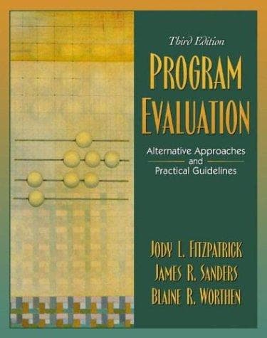 Tapa de Program Evaluation