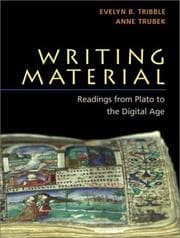 Tapa de Writing material