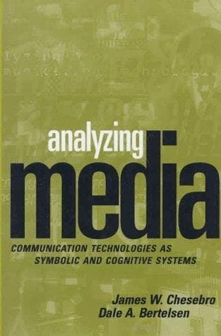 Tapa de Analyzing media