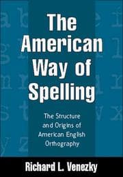 Tapa de The American way of spelling