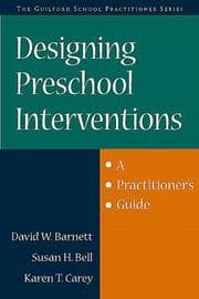 Tapa de Designing preschool interventions
