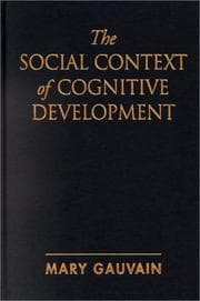 Tapa de The social context of cognitive development