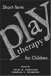 Tapa de Short-Term Play Therapy for Children
