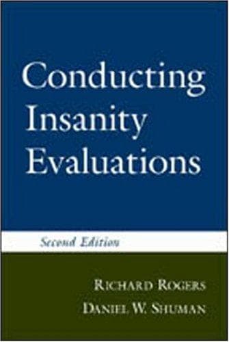 Tapa de Conducting Insanity Evaluations, Second Edition
