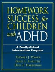 Tapa de Homework success for children with ADHD