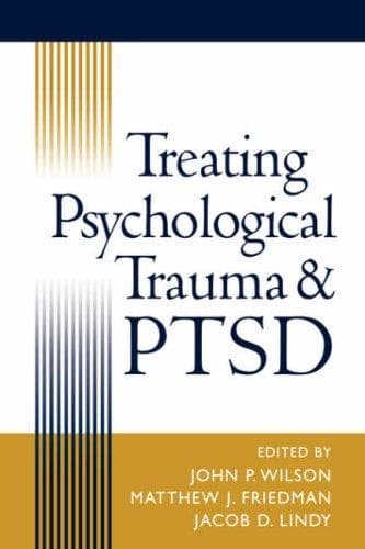 Tapa de Treating psychological trauma and PTSD