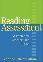 Tapa de Reading assessment