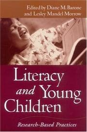 Tapa de Literacy and Young Children