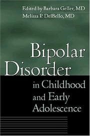 Tapa de Bipolar disorder in childhood and early adolescence