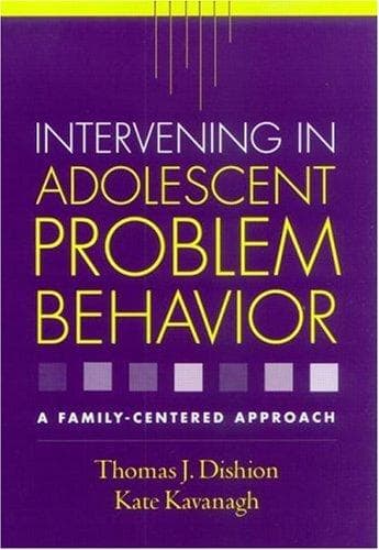 Tapa de Intervening in adolescent problem behavior