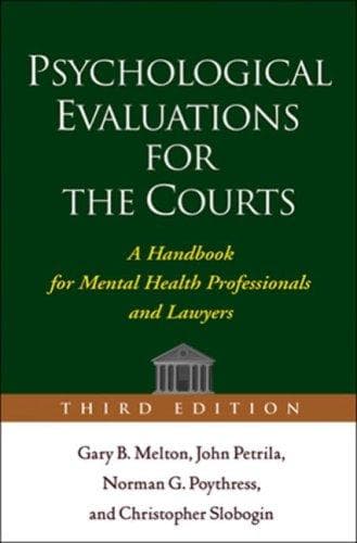 Tapa de Psychological Evaluations for the Courts, Third Edition