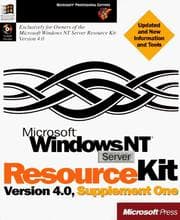 Tapa de Microsoft Windows Nt Server Resource Kit Version 4.0