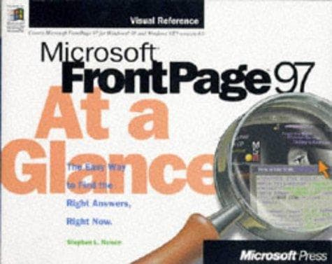 Tapa de Microsoft FrontPage 97 at a glance