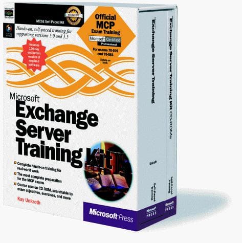 Tapa de Microsoft exchange server training