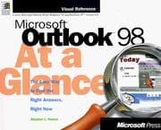 Tapa de Microsoft Outlook 98 at a glance