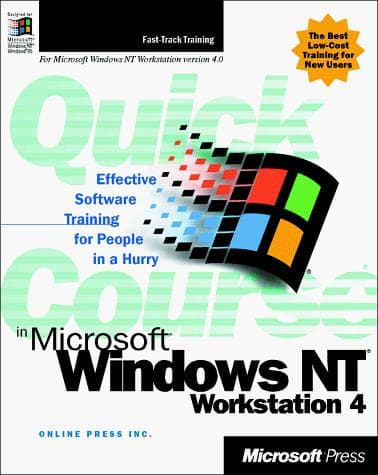Tapa de Quick course in Microsoft Windows NT 4 Workstation
