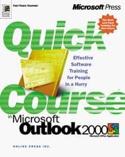 Tapa de Quick Course(r) In Microsoft(r) Outlook(tm) 2000