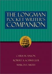 Tapa de The Longman pocket writer's companion