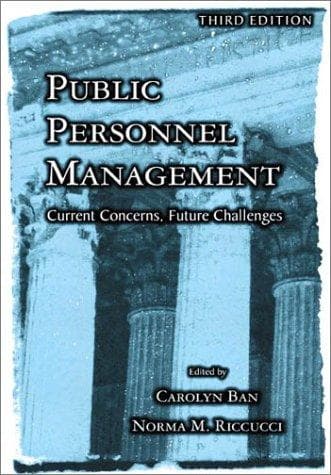 Tapa de Public Personnel Management