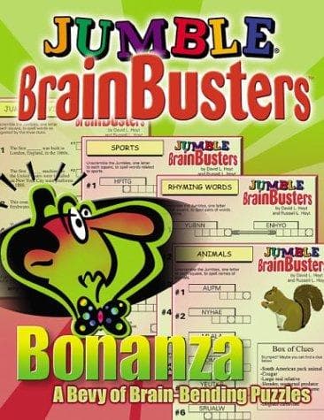 Tapa de Jumble Brainbusters Bonanza
