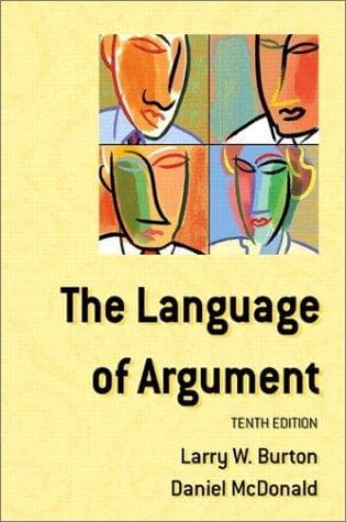 Tapa de The language of argument