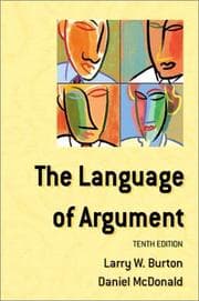 Tapa de The language of argument