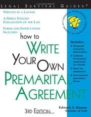 Tapa de How to write your own premarital agreement