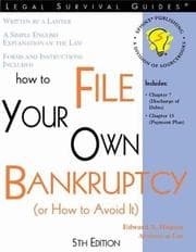 Tapa de How to file your own bankruptcy (or how to avoid it)