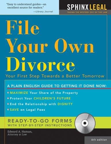 Tapa de How to file your own divorce