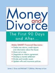 Tapa de Money and divorce