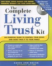 Tapa de The Complete Living Trust Kit (+ CD-ROM) (Complete . . . Kit)