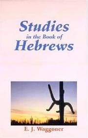 Tapa de Studies in the book of Hebrews
