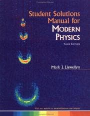 Tapa de Student Solutions Manual for Modern Physics