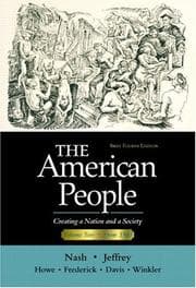 Tapa de The American People, Vol. 2, Chapters 17-31