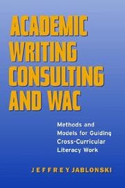Tapa de Academic writing consulting and WAC