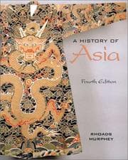 Tapa de A history of Asia